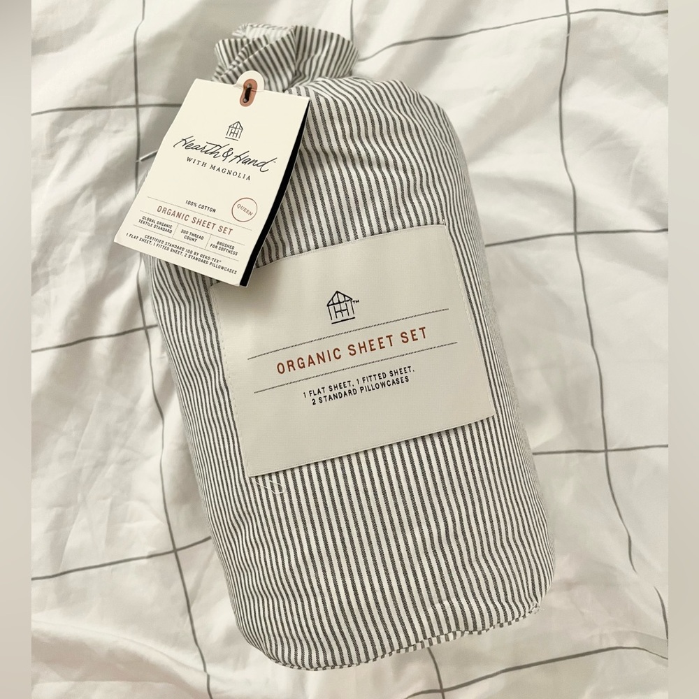 Hearth and Hand with Magnolia Organic Sheet Set